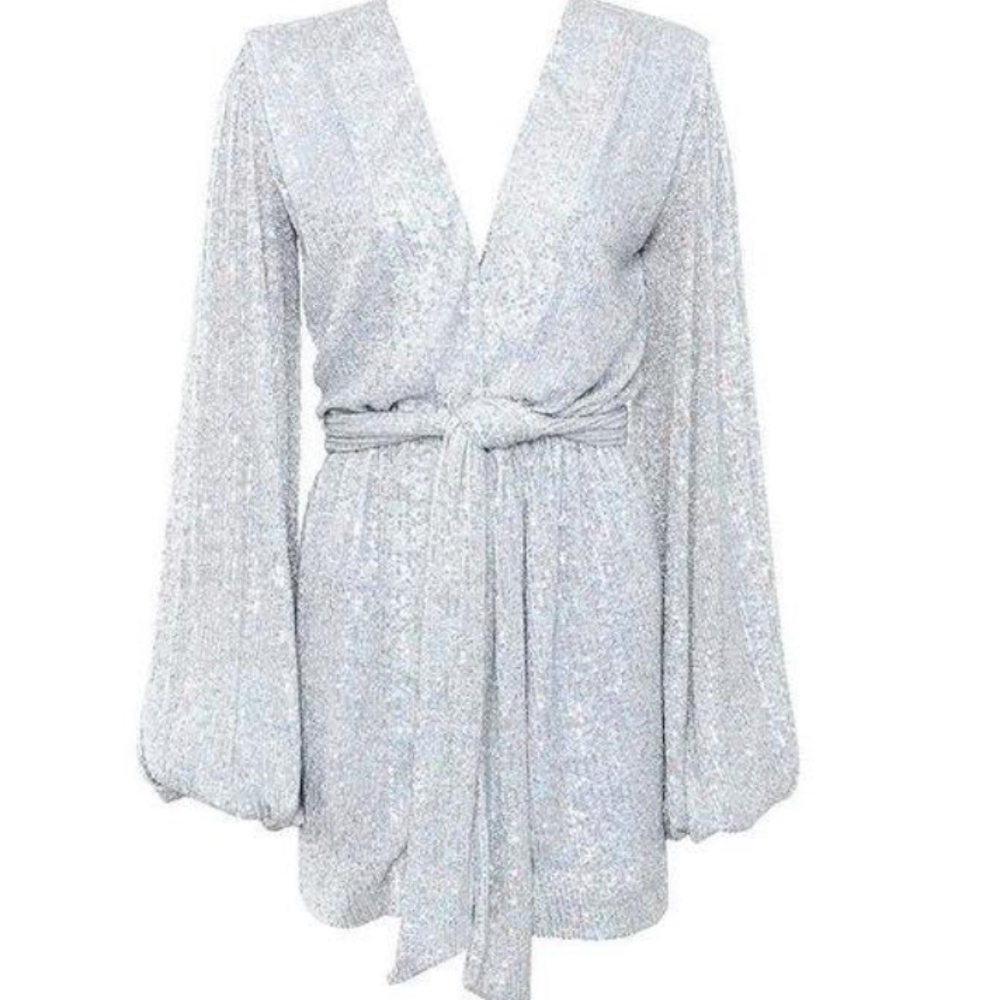 Retrofete Style Gold Sequin Dress (Muse Clothing)